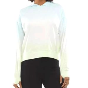 Juicy Couture Sport Hoodie Sweatshirt Ombre Pastel Woman Med Pullover NWT